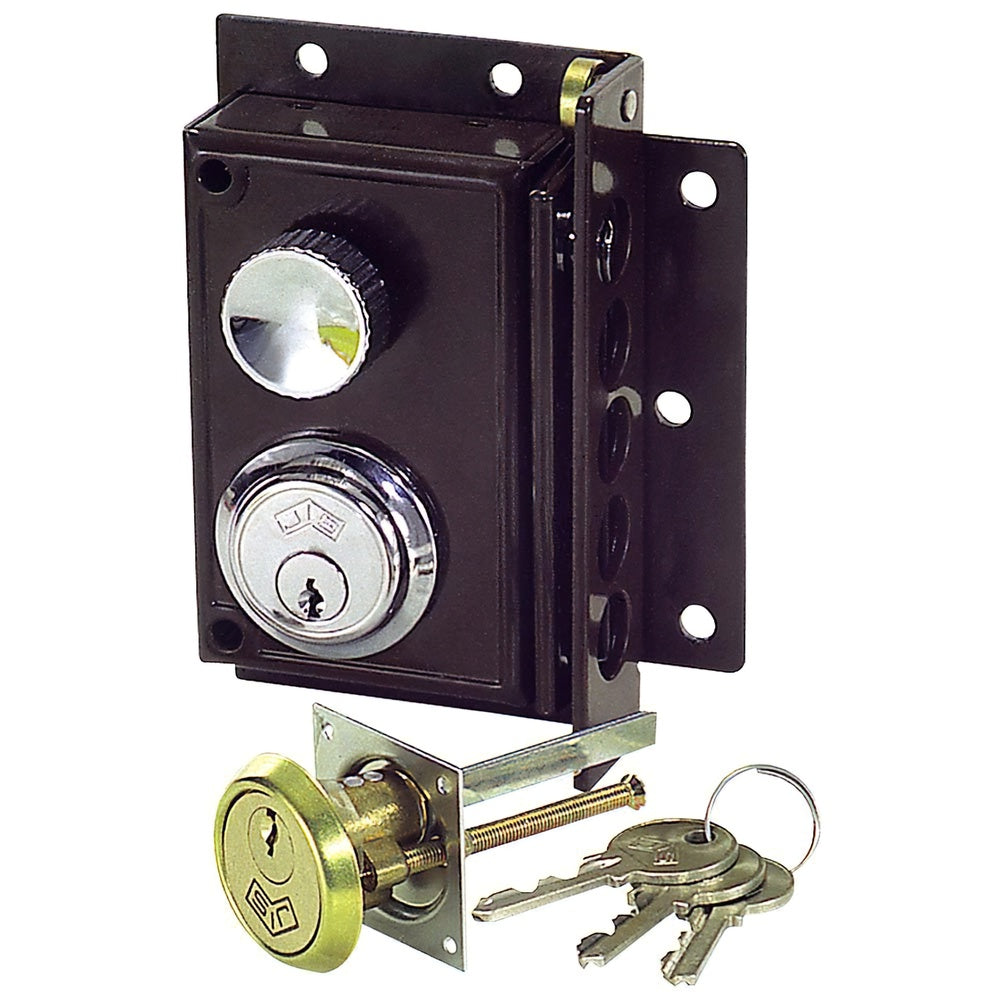 Fechadura JIS 243 11x7 com rosca direita