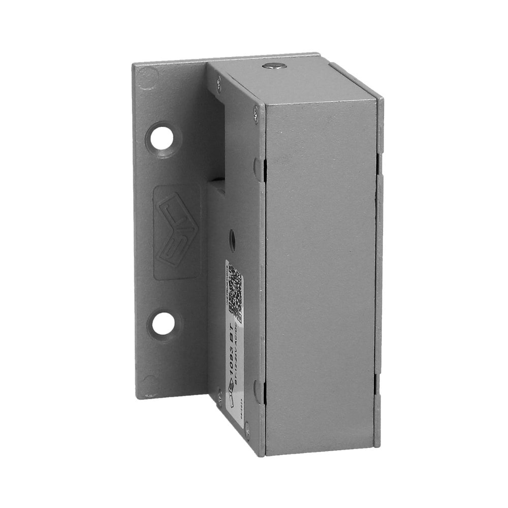 Cerradura jis eléctrica 12 voltios 842-901g frente gris