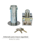 Candado empotrar llave plana c-2 macho