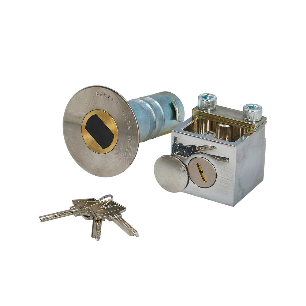 Candado empotrar llave plana c-2 macho