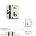 Yale lock 10-0-hn/ left