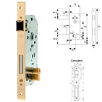 Cerradura tesa 2030-hl/50