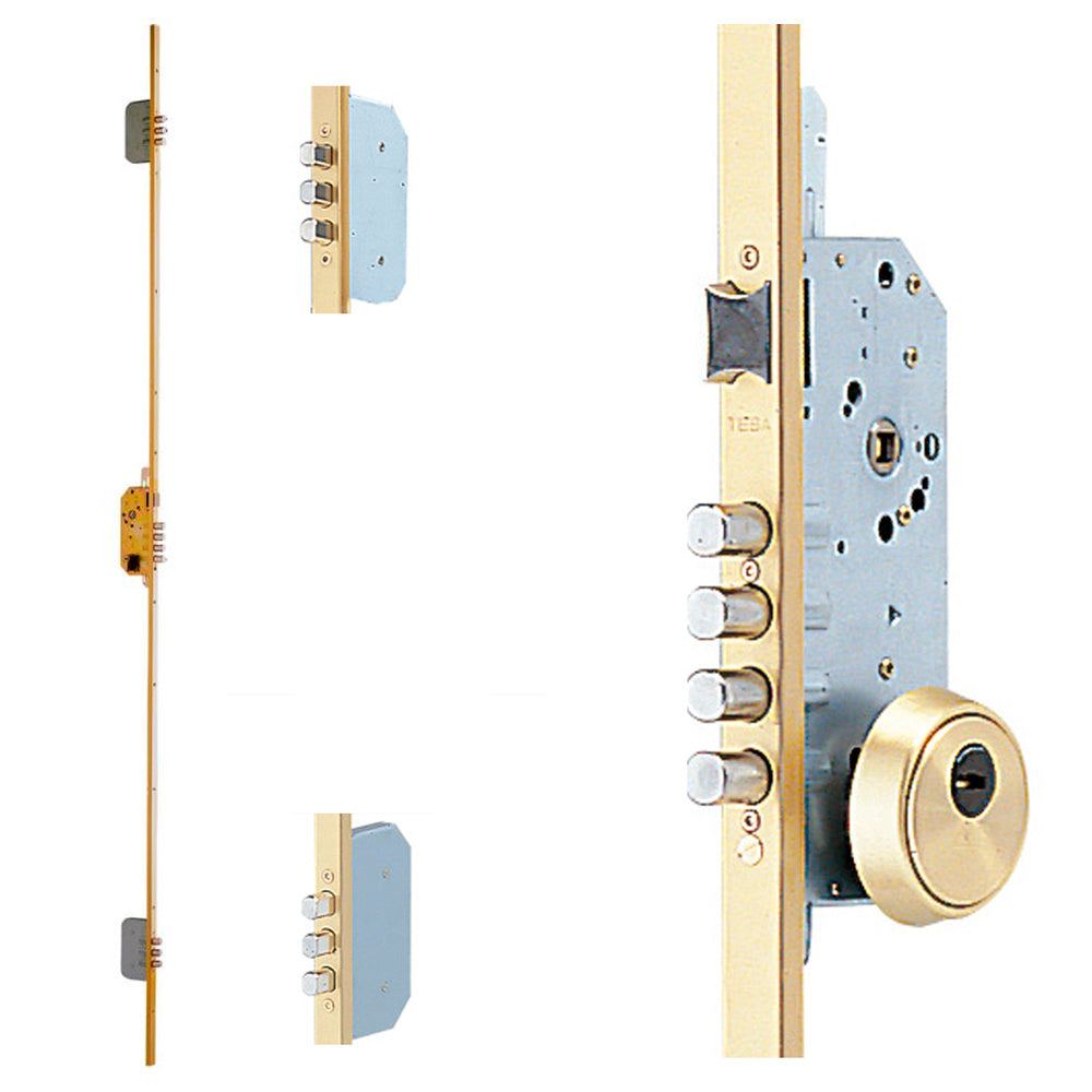 Cerradura tesa seguridad t2b3 566le cerradero largo 40 he