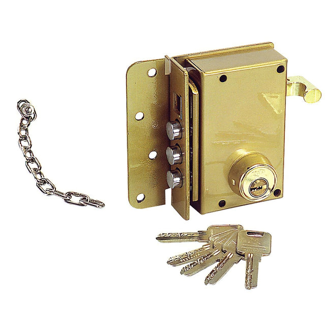 Cerradura ucem seguridad 4500-s-he/ izquierda