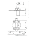 Cerrojo fac 201-r/ 80-p