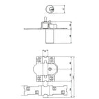 Fac deadbolt 201-R/ 80-N Gas Castilla-La Mancha