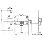 Cerrojo fac 101-l/105-p      bombillo 70