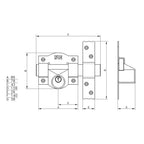 Cerrojo fac  91-c/ 80-p