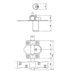 Cerrojo fac 201-r/ 80-p      bombillo 70
