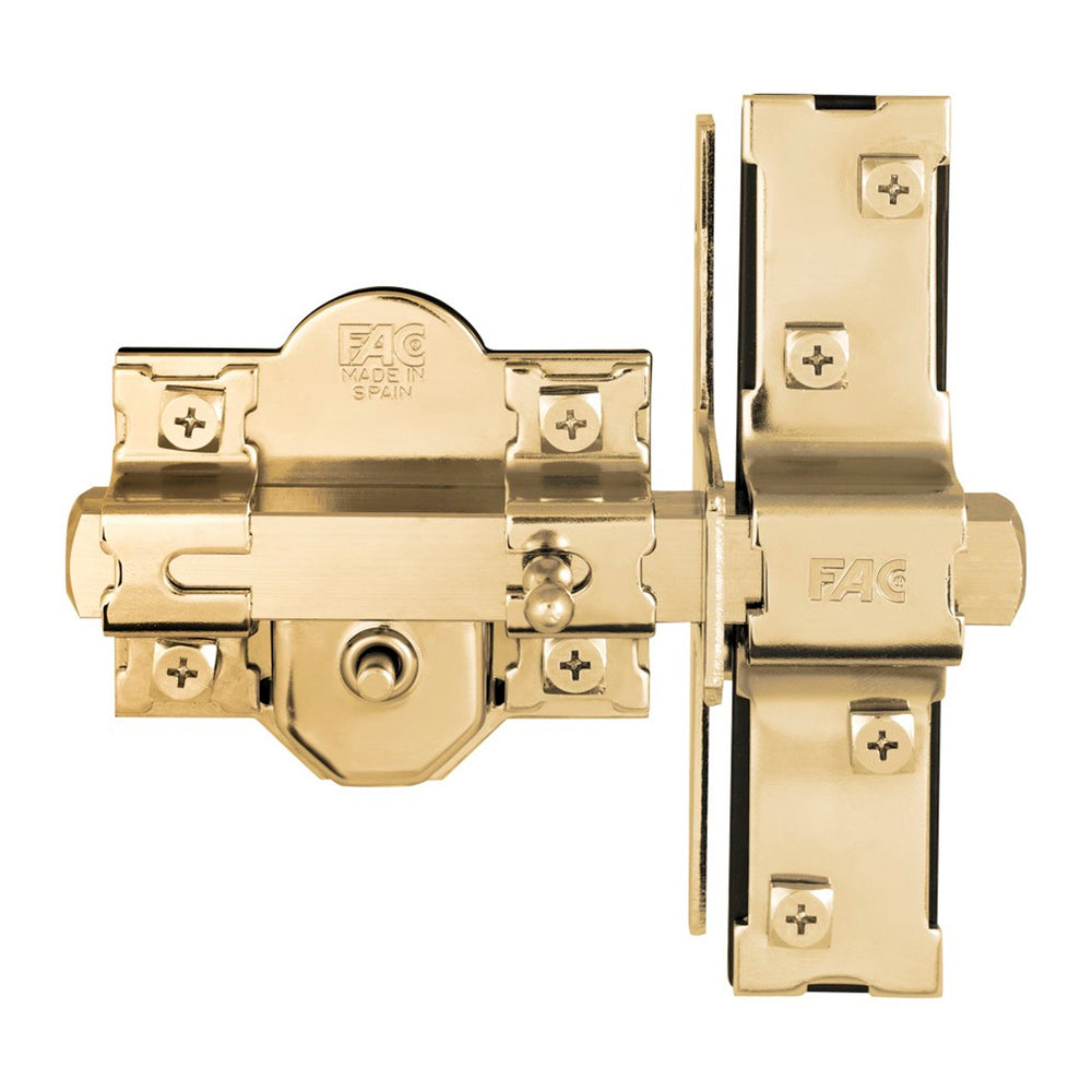 Cerrojo seguridad fac 946-rp/80 serie uve dorado antibumping
