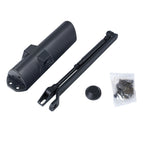 Door closer with hold-open arm, power size 4. Black (90/120 cm doors)