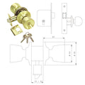 Pomo tesa    3520-lm/50