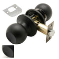 Puxador de porta preto simples Wolfpack para corredor