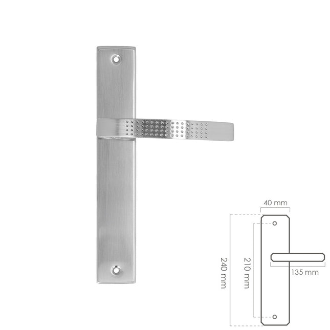 Juego manillas para puertas "sena"