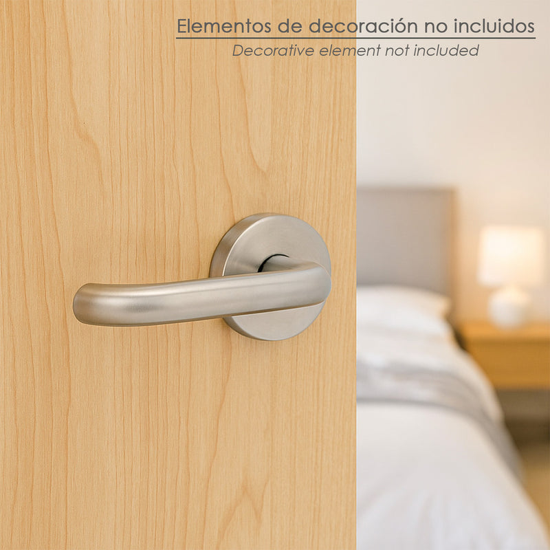 Juego manillas para puertas "rodano"