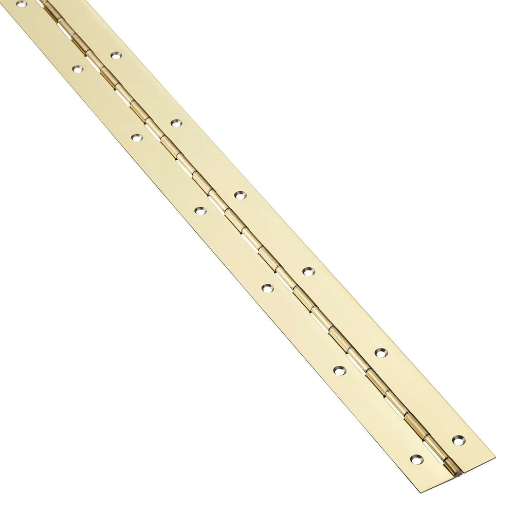Bisagra piano hierro latonado 32 mm  rollo 50 metros