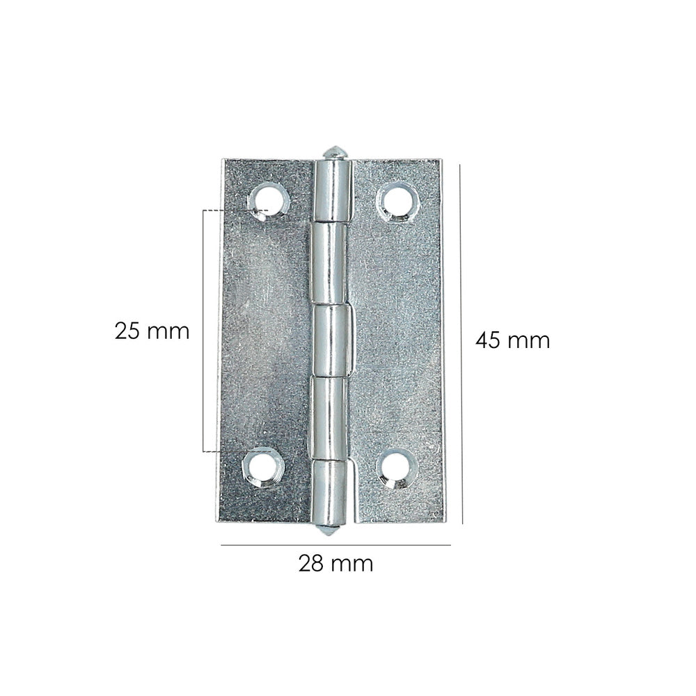 5005 galvanized hinge           1"