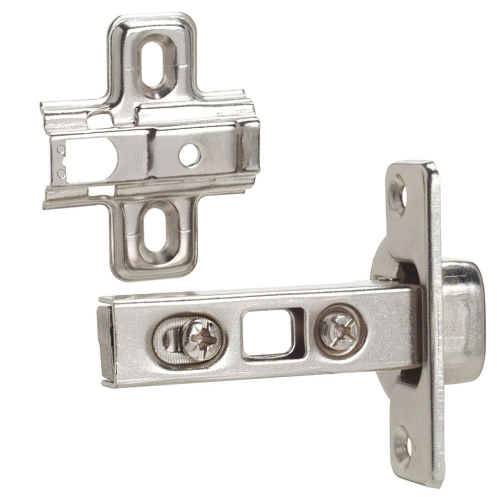Clip-on concealed hinge, straight, 35 mm