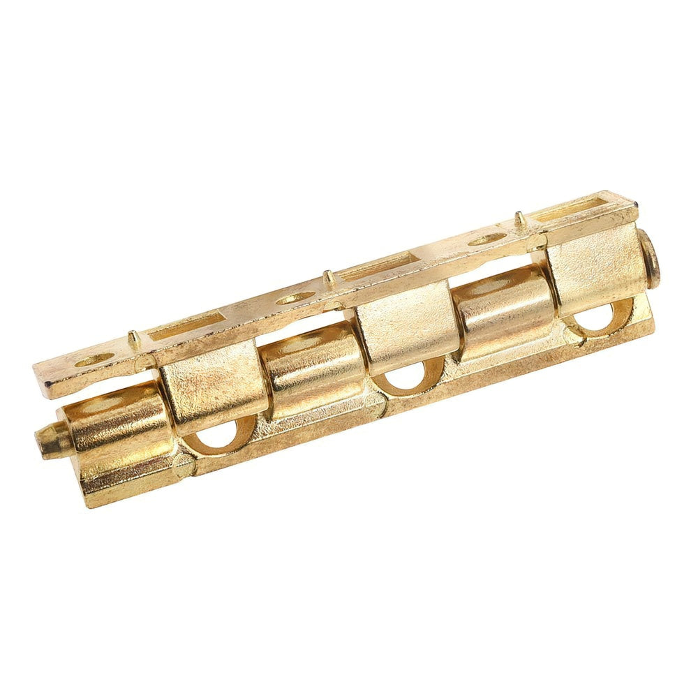 Detachable hinge with brass-plated pin