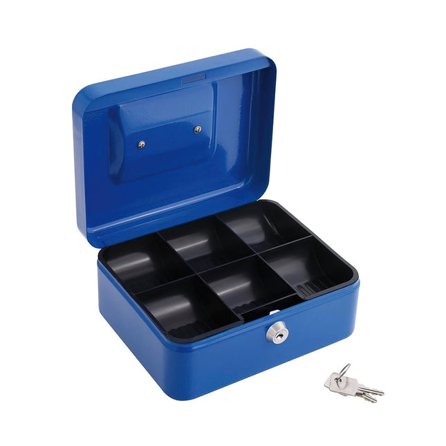 Caja caudales wolfpack  pintada nº 1   150x115 mm. con bandeja interior