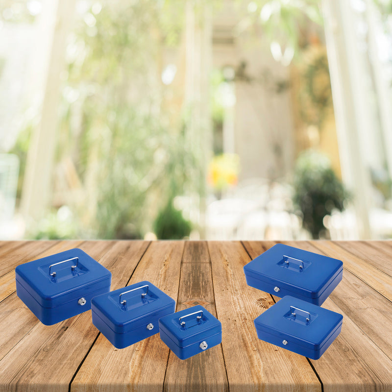 Caja caudales wolfpack  pintada nº 1   150x115 mm. con bandeja interior