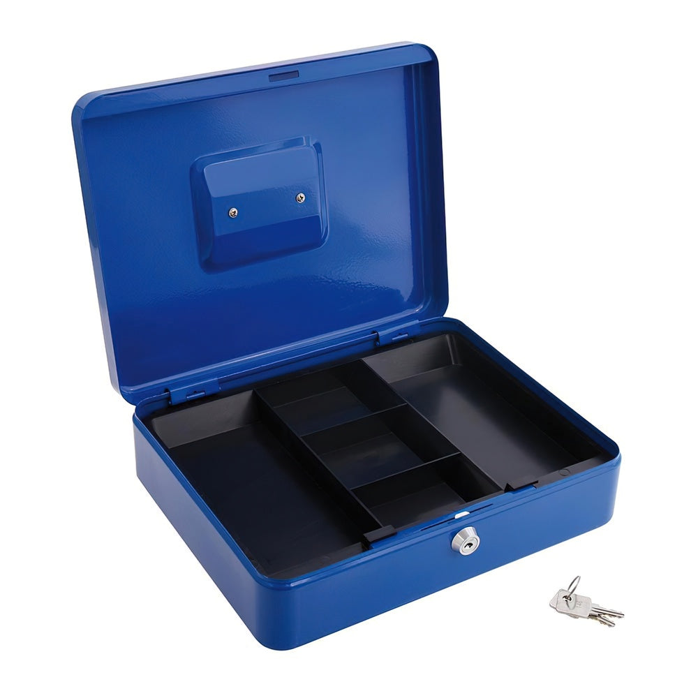 Caja caudales wolfpack  pintada nº 3   250x180 mm con bandeja interior
