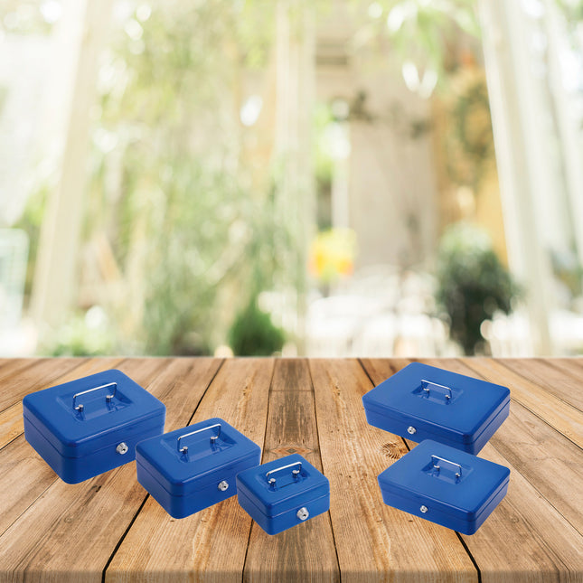 Caja caudales wolfpack  pintada nº 3   250x180 mm. con bandeja interior