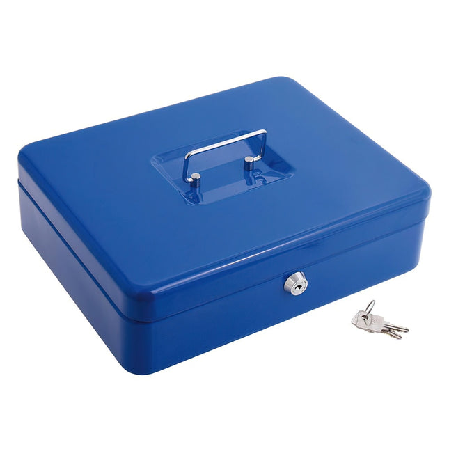 Caja caudales wolfpack  pintada nº 4   300x235 mm. con bandeja interior