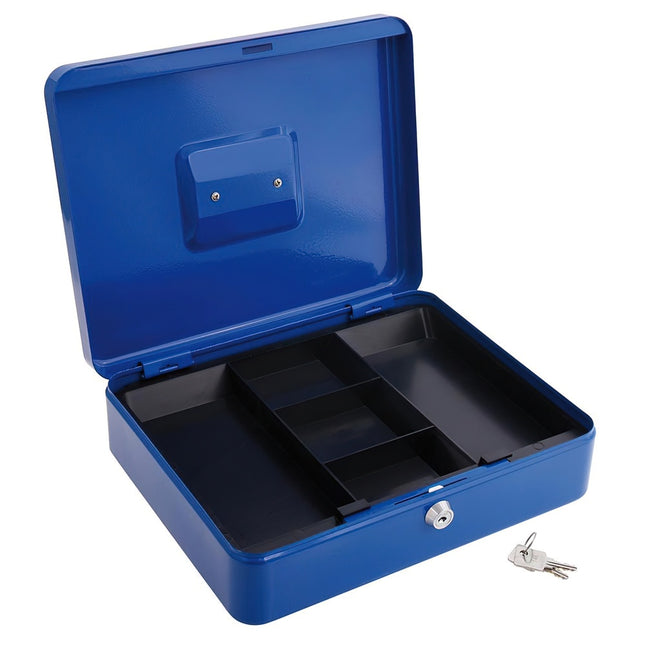 Caja caudales wolfpack  pintada nº 4   300x235 mm. con bandeja interior