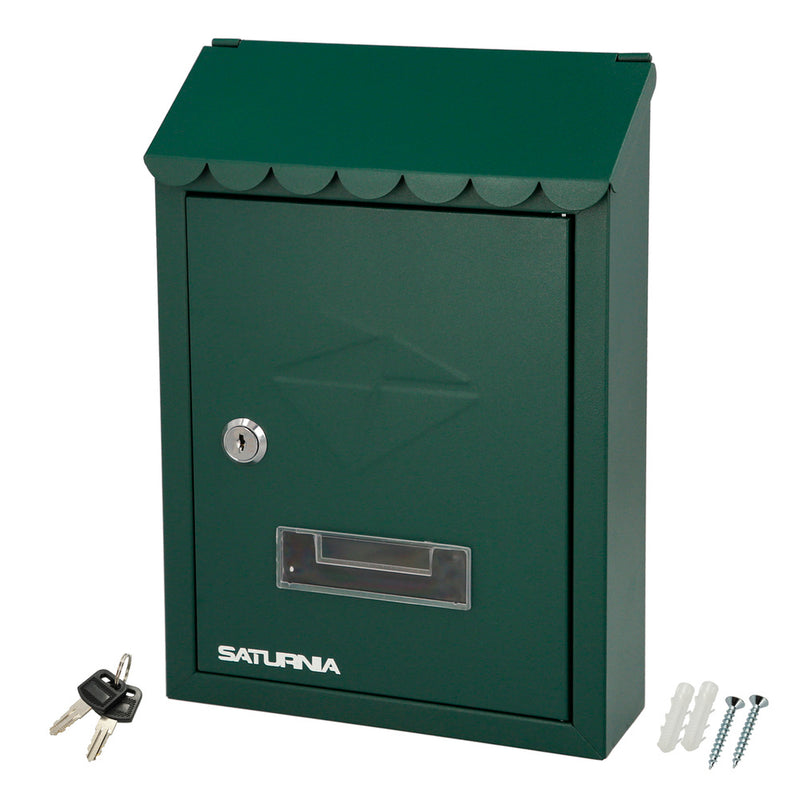 Buzon exterior 205 x 300 x 70 mm. verde