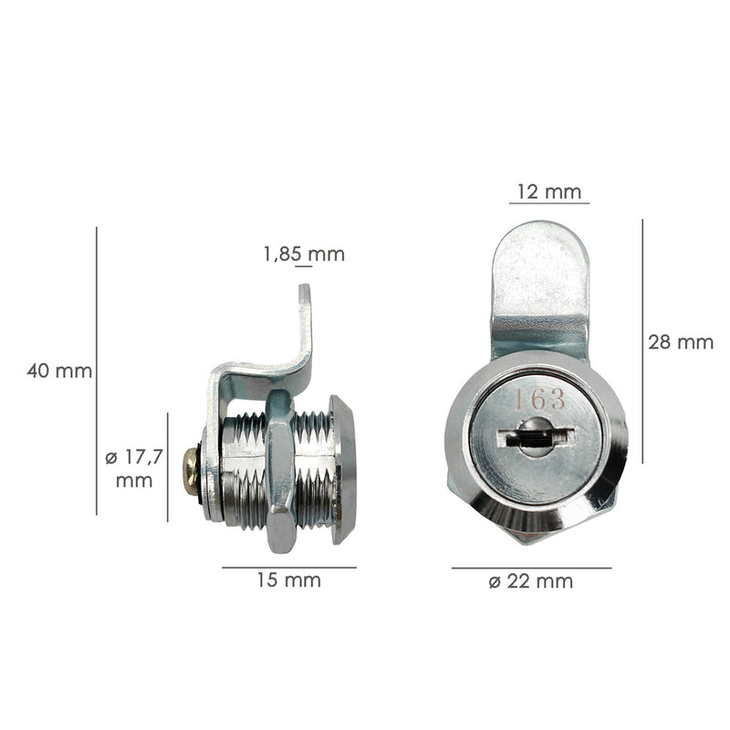 Cerradura recambio para buzon palace