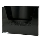 Advertising basket 355 x 50 x 255 (H) mm