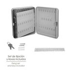 Armario de seguridad para llaves para 93  llaves, armario seguridad llaves, armario llavero, 6x24x30 cm