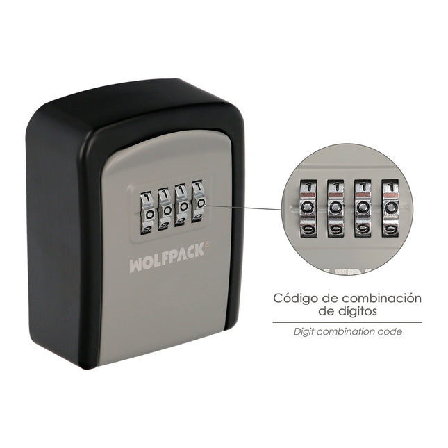 Caja de seguridad para llaves con codigo, 4 digitos. caja llaves, caja llaves calle, caja de llaves pared, caja de llaves codigo