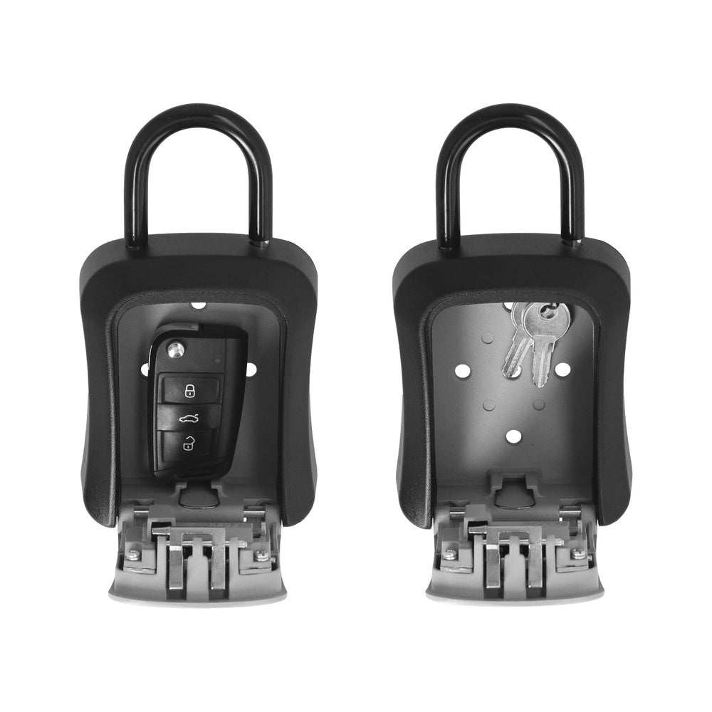 Key safe with shackle 175x95x40 mm, 4 digits. Key box, outdoor key box, wall key box, code key box