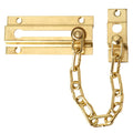 Cadena seguridad puerta latonada (blíster 1 pieza)