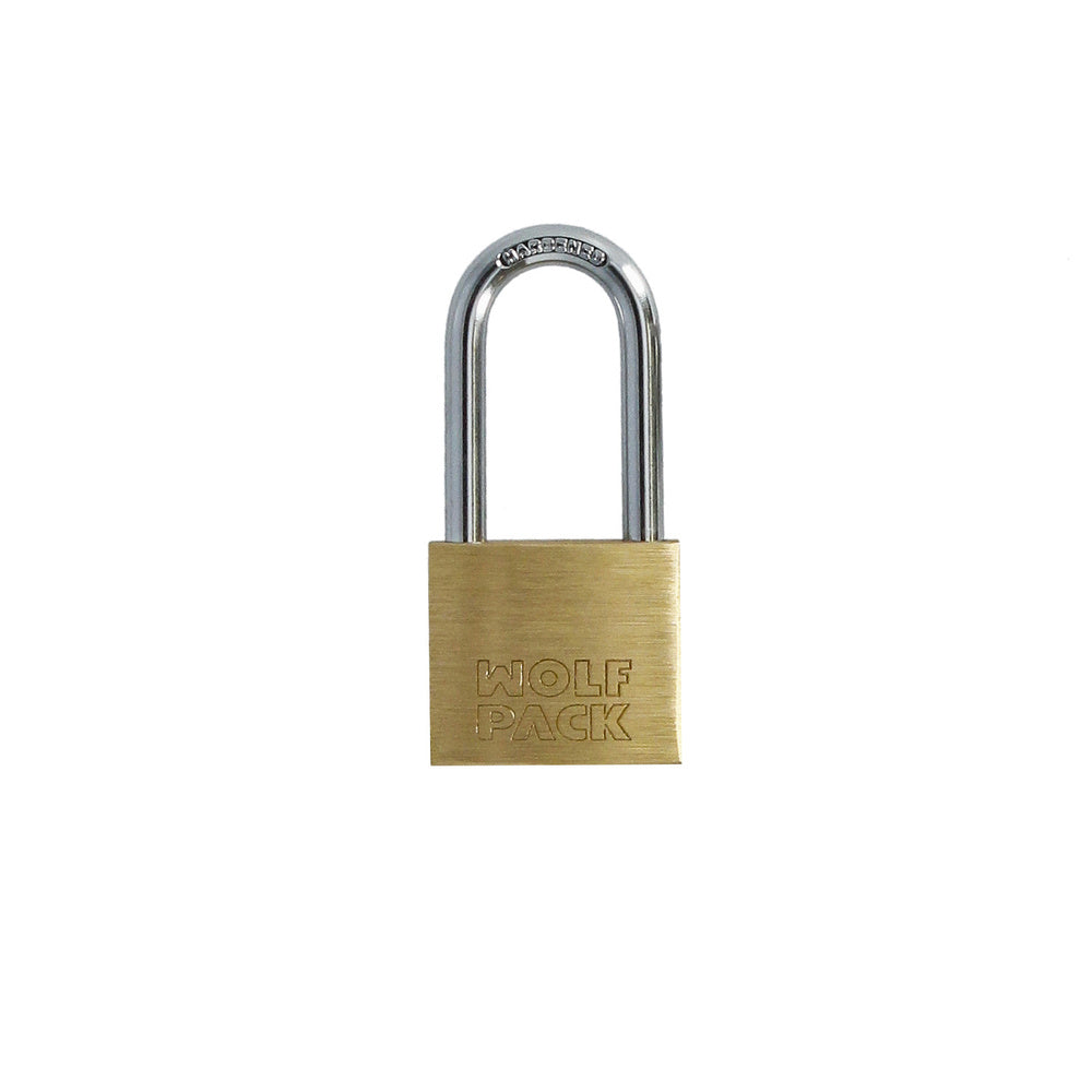 Cadeado latão arco longo chaves iguais 30 mm nº2