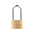 Candado latón arco largo 40 mm arco endurecido. Candado maletas, taquillas, puertas