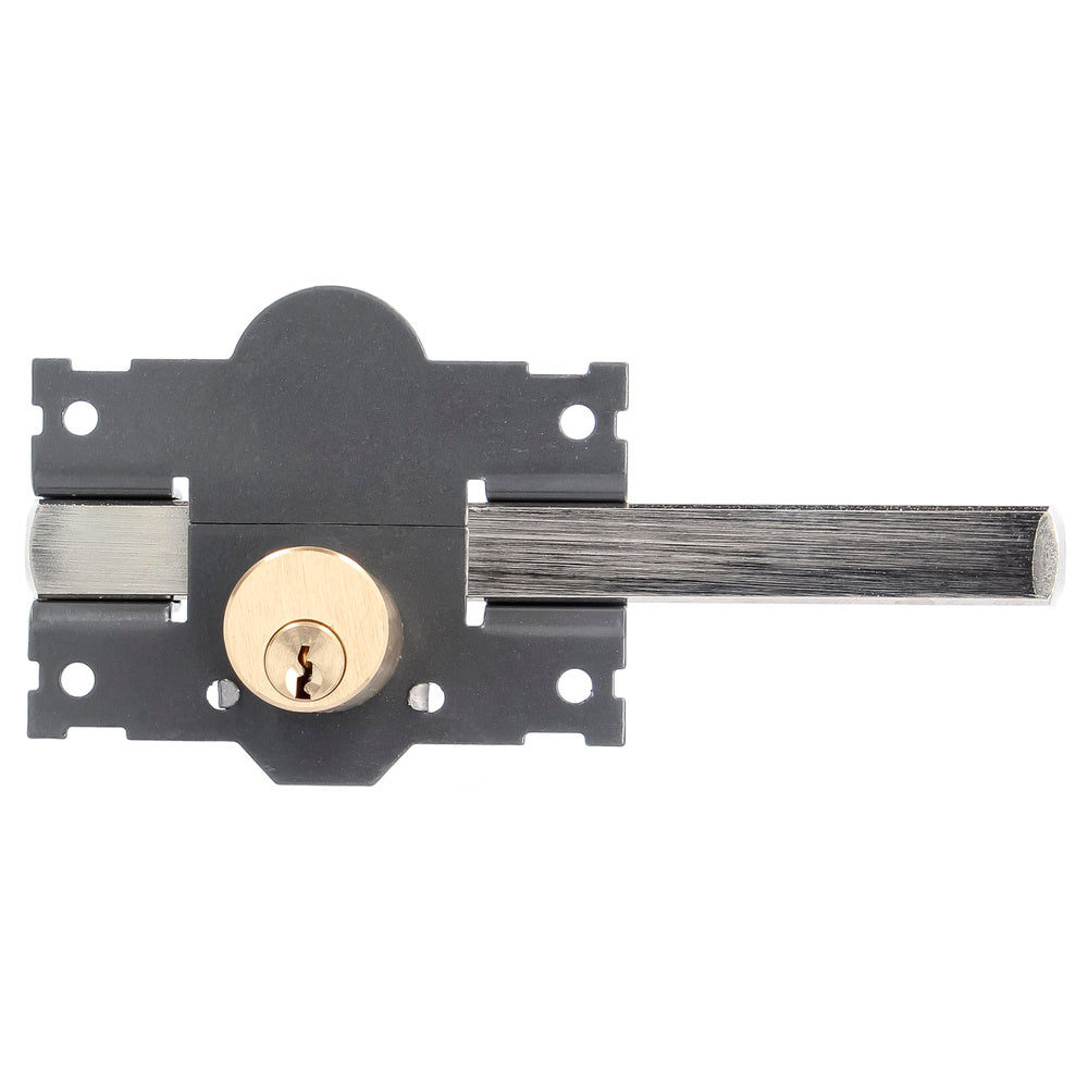 B-4 deadbolt 2-sided key 183mm bolt 70mm round cylinder