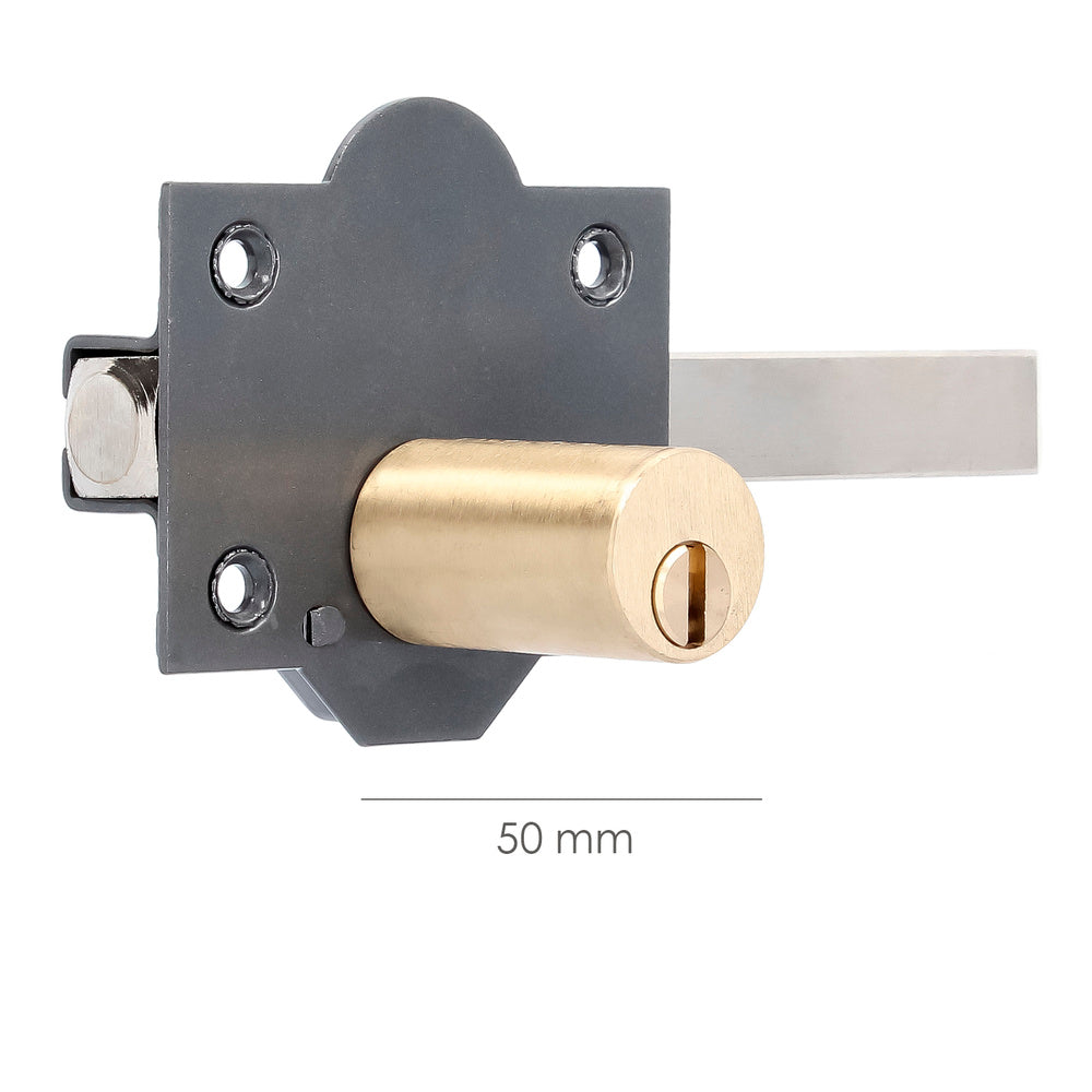 B-6 lock 2-sided key 165mm 50mm round cylinder
