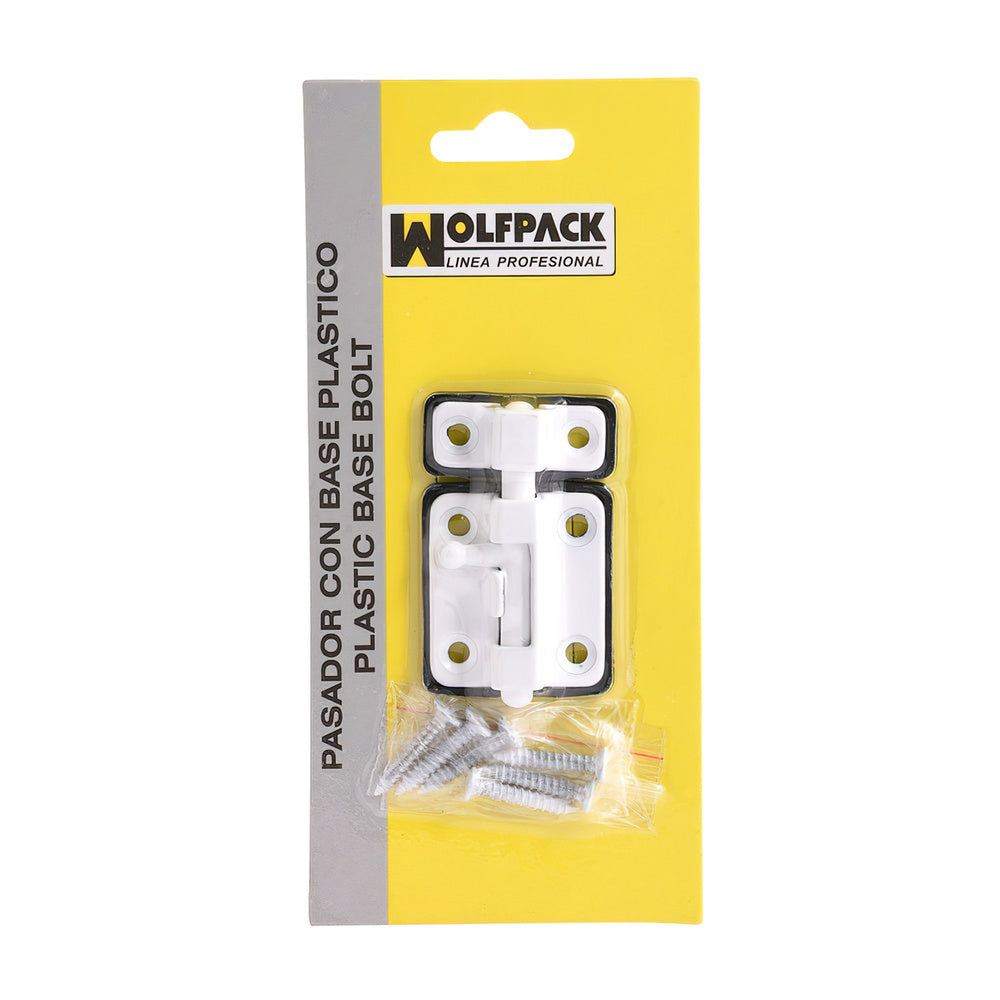 Pasador wolfpack base plástico. 35mm blanco