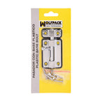 Pasador wolfpack base plástico 50 mm cromado