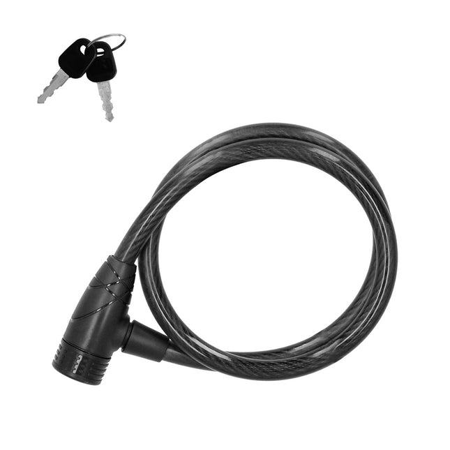 Cable bicicleta con llave 12 mm. x 80 cm