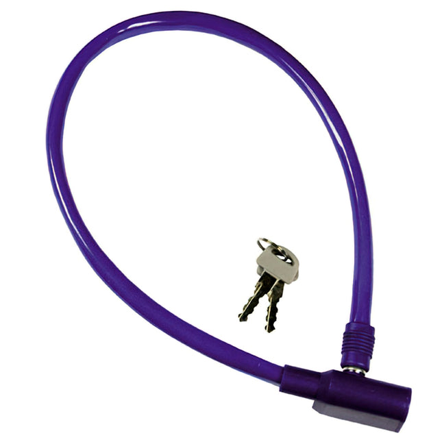 Cable de bicicleta con llave 8 mm x 60 cm