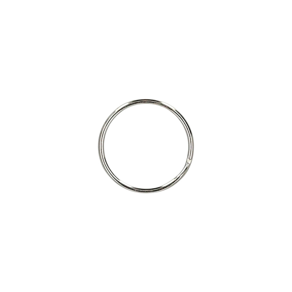 Anilla llavero niquelada 1,4x16x12 mm (bolsa 1000 unidades)