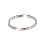 Anilla llavero niquelada 2,0x25x20 mm (bolsa  300 unidades)
