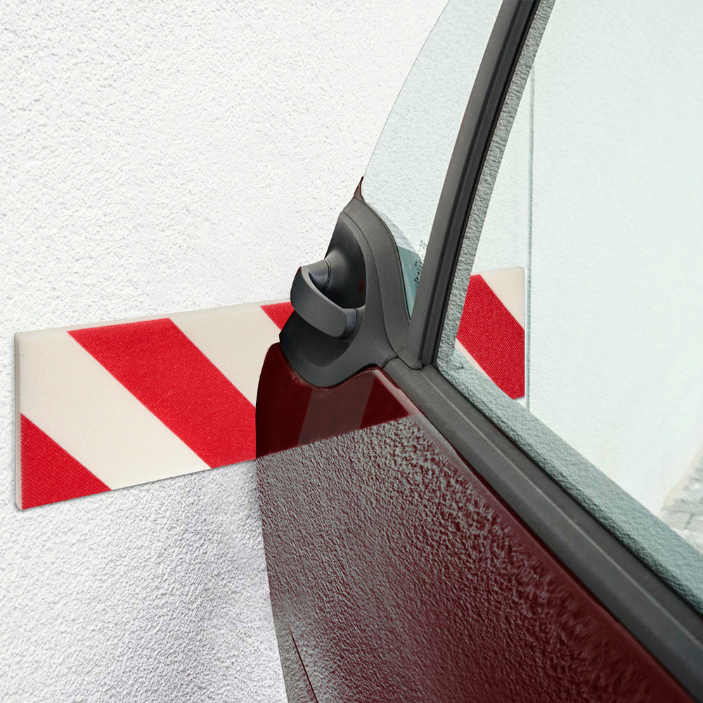 Protetor adesivo anti-riscos para garagem, 100x13,7cm (2 peças)