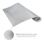 Heat reflective aluminum panel for radiators 100x70 cm
