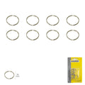 Argola porta-chaves ø 20 mm (blíster 8 peças)