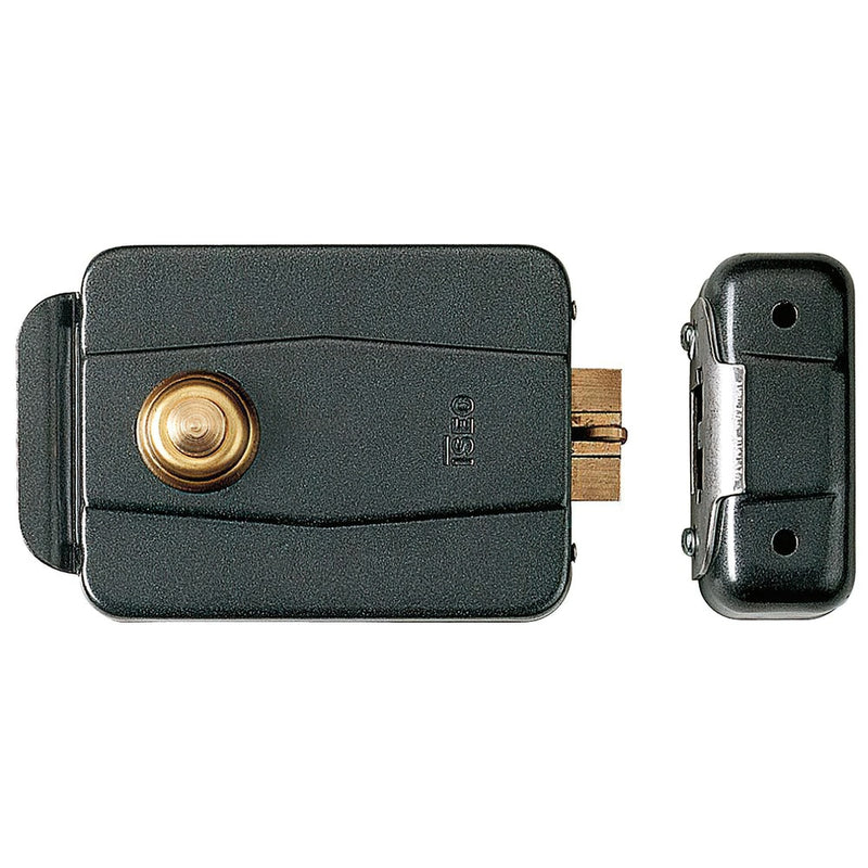 Cerradura iseo 510-60 mm.eléctrica con pulsador